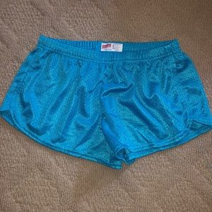 Kids Soffe Blue Mesh Shorts